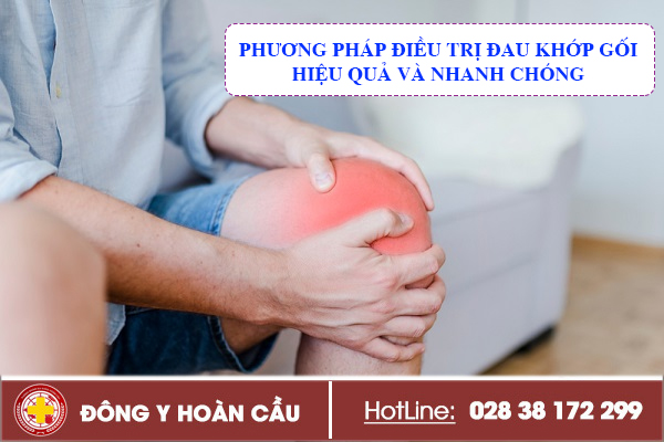 Phương pháp điều trị đau khớp gối hiệu quả nhanh chóng | Phòng khám đa khoa Hoàn Cầu