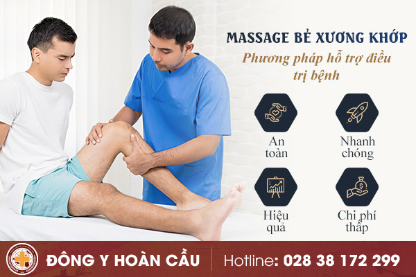 Cách massage bẻ xương khớp an toàn hiệu quả | Phòng khám đa khoa Hoàn Cầu