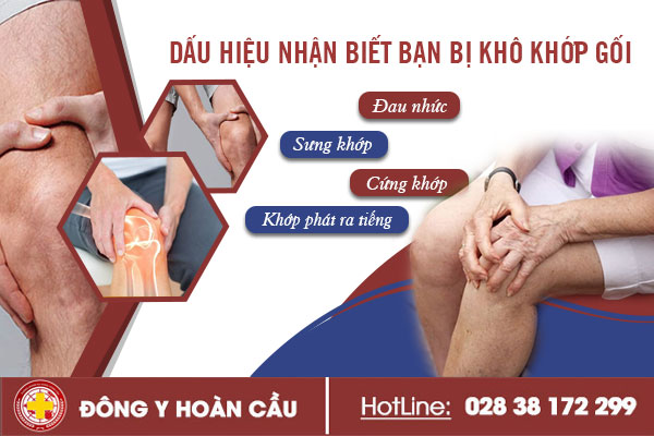 Cách nhận biết và điều trị khô khớp gối hiệu quả | Phòng khám đa khoa Hoàn Cầu