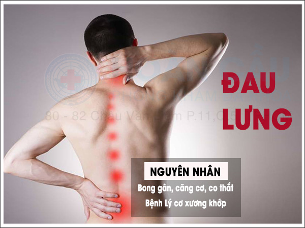 Nguyên nhân dẫn đến chứng đau lưng | Phòng khám đa khoa Hoàn Cầu